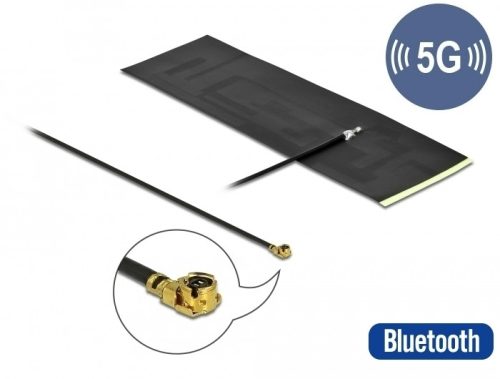 Delock 5G LTE antenna MHF  I apa -0,42 - 5,00 dBi mindenirányú FPC (12626)