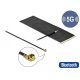 Delock 5G LTE antenna MHF  I apa -0,42 - 5,00 dBi mindenirányú FPC (12626)