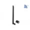 Delock WLAN 802.11 ac/ax/a antenna RP-SMA apa 5 dBi 20 cm hosszú kétirányú billenő csatlakozással ha (12637)