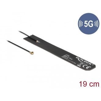   Delock 5G LTE antenna MHF  I kompatibilis apa 0 - 4 dBi mindenirányú FPC (12706)