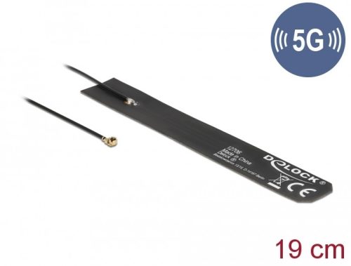 Delock 5G LTE antenna MHF  I kompatibilis apa 0 - 4 dBi mindenirányú FPC (12706)