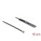 Delock WiFi 2,4 GHz Antenna I-PEX Inc., MHF  I-dugó 3,4 dBi mindenirányban rögzíthető, csatlakozó kábellel (1.13, 18 cm), NYÁK-lap, belső öntapadós (12720)