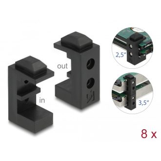   Delock Merevlemez tartó 2.5  és 3.5  HDD / SSD-khez (18027)