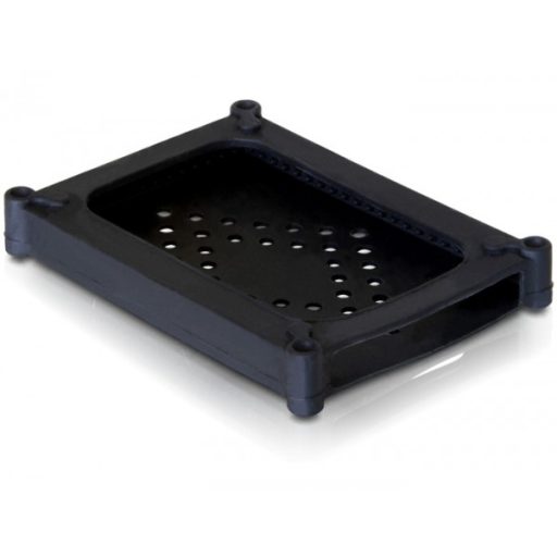 Delock Szilikon védőtok 2.5  HDD-hez, fekete (18178)