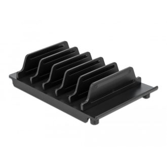   Delock Eszköztartó 6 tablet vagy okostelefon számára, fekete (18366)