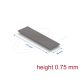 Delock Hővezető párna 70 x 20 x 0,75 mm M.2 modulokhoz 3,2 W/mK   alacsony olaj szivárgás