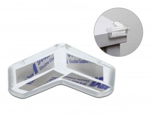 Delock Gumi gyűrű M.2 SSD és hűtőborda összefogására, 10 db. fekete (18409)