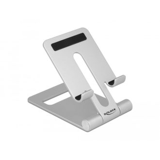   Delock Okostelefon tartó állvány, állítható alumínium (18413)