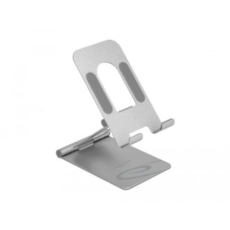   Delock Okostelefon tartó állvány, állítható alumínium (18425)