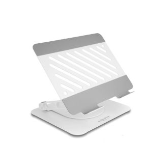   Delock Tablet és Laptop állványtartó állítható, alumínium - 360 -ban forgatható (18455)
