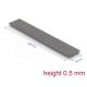 Delock Hővezető párna 120 x 20 x 0,5 mm M.2 modulokhoz 3,2 W/mK   alacsony olaj szivárgás
