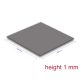 Delock Hővezető párna 100 x 100 x 1 mm M.2 modulokhoz 3,2 W/mK   alacsony olaj szivárgás