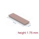Delock Hővezető párna 70 x 20 x 1,75 mm M.2 modulokhoz 3,0 W/mK   nem szilikon anyagú