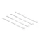 Delock áttetsző kábelkötözők L 100 x W 2.5 mm 100 db (18605)