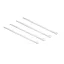Delock áttetsző kábelkötözők L 100 x W 2.5 mm 100 db (18605)