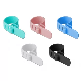   Delock Szilikon kábelkötegelo újrahasznosítható 10 darabos csomagban választható színekben (18829)