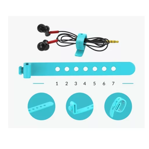 Delock Szilikon kábelkötegelo újrahasznosítható 10 darabos csomagban választható színekben (18829)