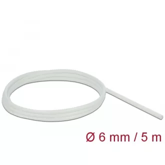 Delock Üvegszálas borítás 5 m x 6 mm fehér (18929)