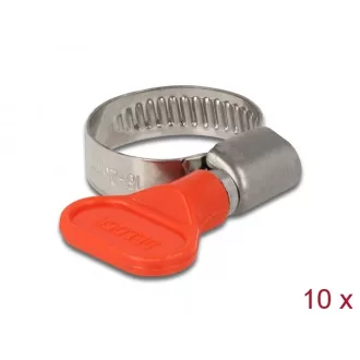 Delock Pillangó tömlő bilincs 16 - 25 mm 10 db. (19435)