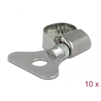   Delock Pillangó tömlő bilincs 8 - 12 mm 10 db. fém (19570)