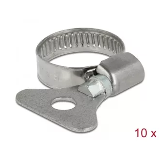   Delock Pillangó tömlő bilincs 16 - 25 mm 10 db. fém (19576)