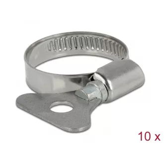   Delock Pillangó tömlő bilincs 22 - 32 mm 10 db. fém (19578)