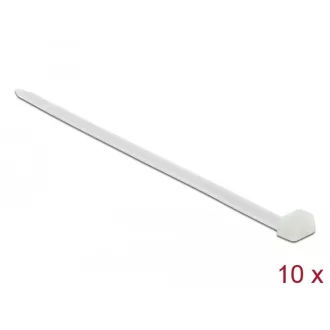   Delock Kábelkötegelő 760 x 8,8 mm (H x Sz), 10 darab fehér (19635)