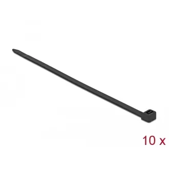   Delock Kábelkötegelő 920 x 9 mm (H x Sz), 10 darab fekete (19674)