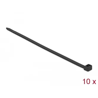   Delock Kábelkötegelő 1020 x 9 mm (H x Sz), 10 darab fekete (19725)