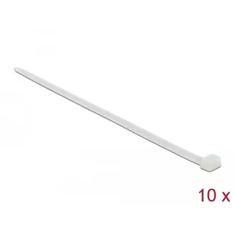   Delock Kábelkötegelő 1020 x 9 mm (H x Sz), 10 darab fehér (19731)