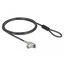 Navilock Laptop biztonsági kábel kulcszárral a Nano slot-hoz (20691)