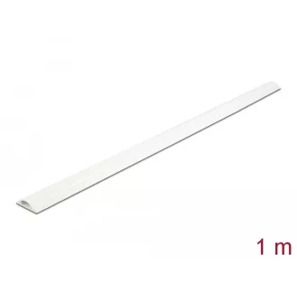 Delock Kábelcsatorna 30 x 8 mm - hossza 1 m, fehér (20704)