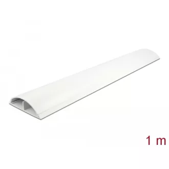   Delock Kábelcsatorna 89 x 21 mm - hossza 1 m, fehér (20707)