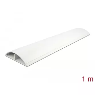   Delock Kábelcsatorna 119 x 26 mm - hossza 1 m, fehér (20708)