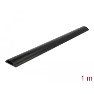   Delock Kábelcsatorna 50 x 12 mm - hossza 1 m, fekete (20710)