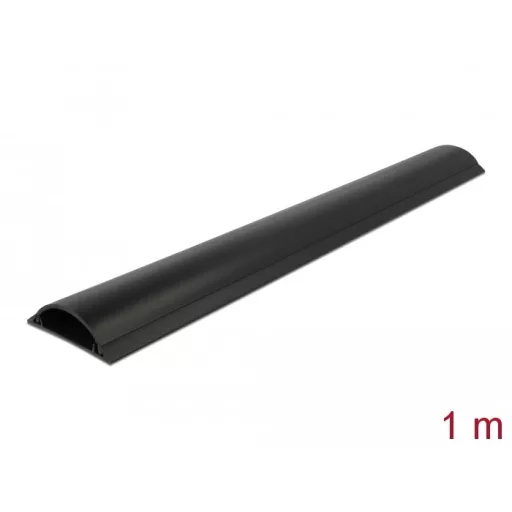 Delock Kábelcsatorna 70 x 20 mm - hossza 1 m, fekete (20711)