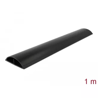   Delock Kábelcsatorna 89 x 21 mm - hossza 1 m, fekete (20712)