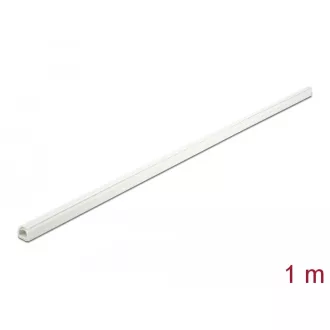   Delock Mini kábelcsatorna önzáró 10 x 10 mm - hossza 1 m fehér (20717)