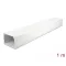 Delock Kábelcsatorna fedéllel 83 x 54 mm - hossza 1 m fehér (20724)