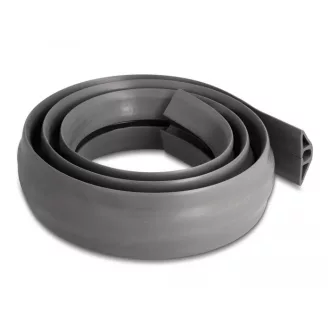   Delock PVC flexibilis kábelcsatorna 50 x 13 mm - hosszúság 1,5 m szürke (20732)