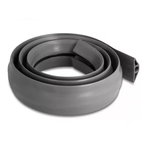 Delock PVC flexibilis kábelcsatorna 50 x 13 mm - hosszúság 1,5 m szürke (20732)