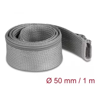   Delock Befont karmantyú zipzáras szorítóval hőállóság egészen 1 m x 50 mm-es szürke (20826)