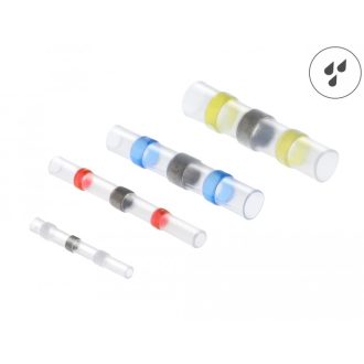   Delock Zsugor vezeték csatlakozó készlet, vízhatlan, 50 db-os, különböző színű 26 - 10 AWG (20850)