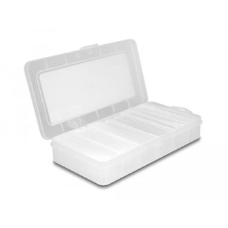   Delock Hőre zsugorodó cső készletdoboz, a zsugorodás aránya 4:1 szimpla fallal és dupla fallal belső (20867)