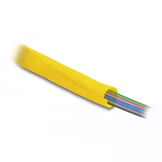   Delock Szőtt önzáródó karmantyú hőállóság egészen 5 m x 16 mm-es, sárga (20873)