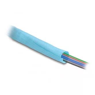   Delock Szőtt önzáródó karmantyú hőállóság egészen 2 m x 19 mm-es, kék (20878)