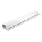 Delock Asztalalatti kábelcsatorna 63 x 28 mm foglalatú és 400 mm hosszú, 2 db. fehér (20885)