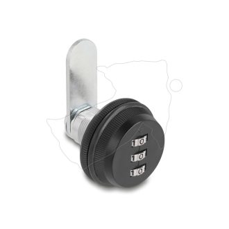   Navilock Henger kar zár eszközök szekrényeihez számkombinációval - 16 x 19 mm / 0-(-90) (20943)