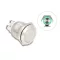 Delock Nyomógomb beszereléshez 19 mm 4 db. csavarhely LED zöld (20978)