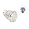 Delock Nyomógomb beszereléshez 19 mm 4 db. csavarhely LED kék (20980)